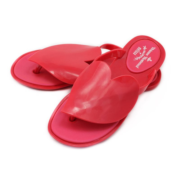 Vivienne Westwood Anglomania Flip Flop - Red - Picture 1 of 3